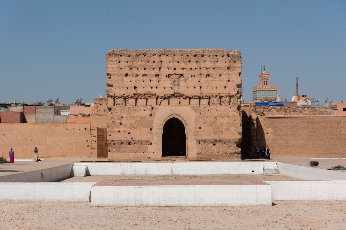 Cour du palais el Badi