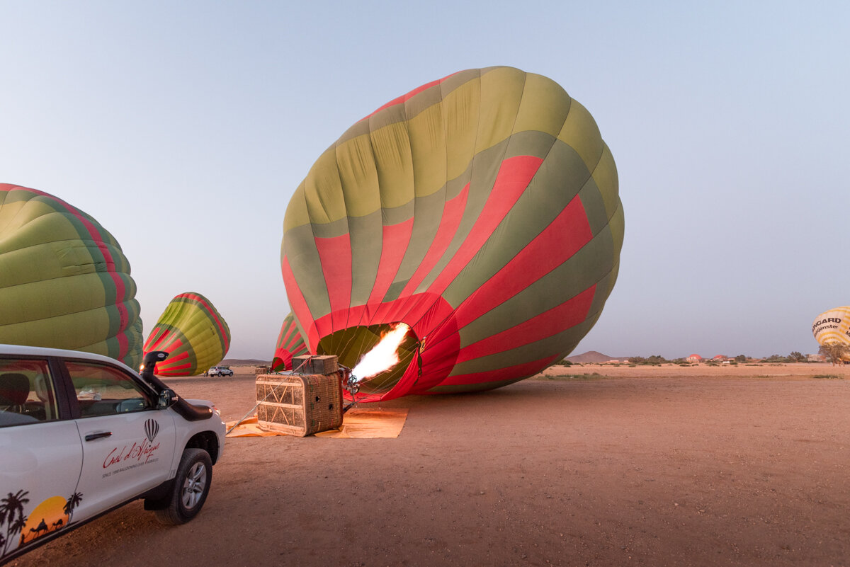 Compagnie Ciel d'Afrique pour les vols en montgolfière à Marrakech