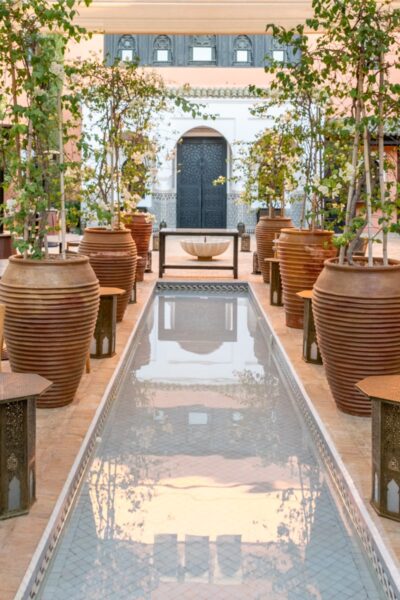 patio au Mamounia, Marrakech