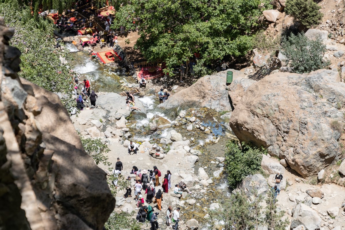 Rivière dans la Vallée de l'Ourika