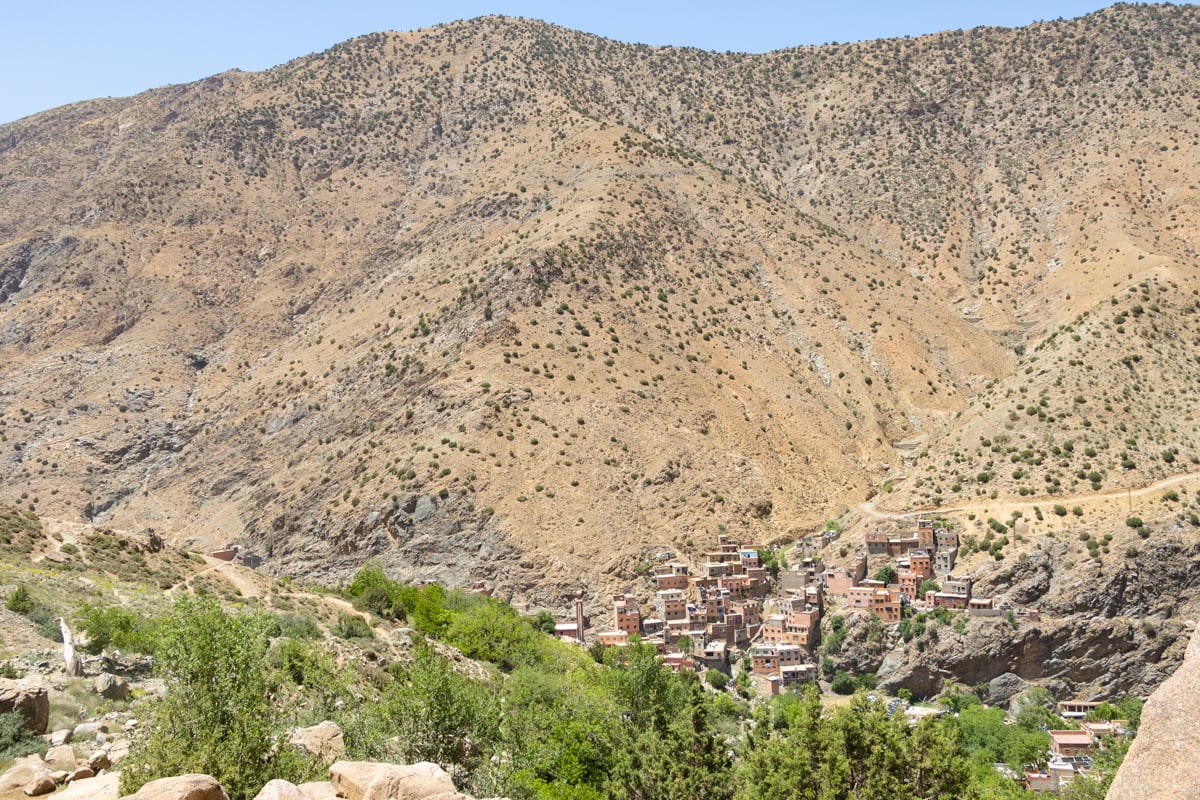 Vue sur la Vallée de l'Ourika