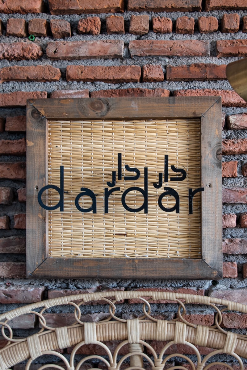 Enseigne du restaurant Dardar