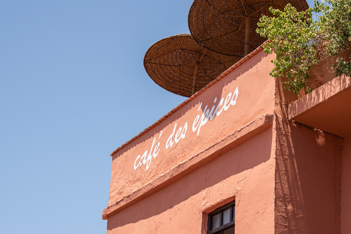 Façade du Café des Épices